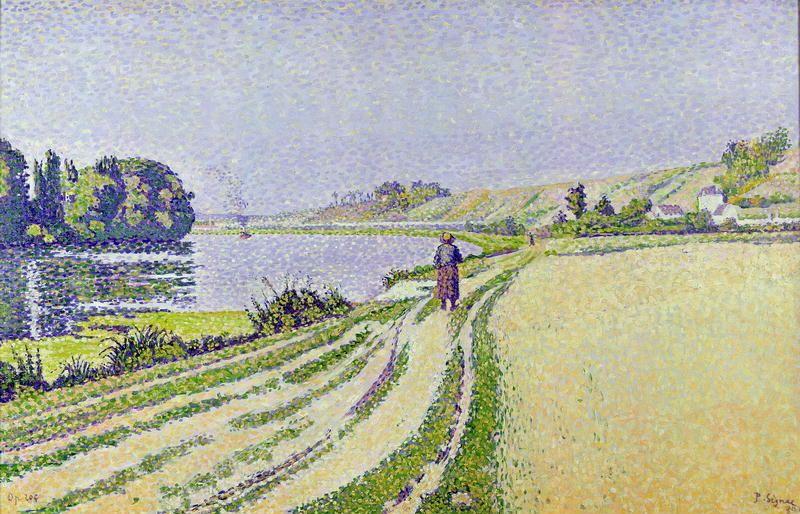 Paul Signac Herblay, La River Germany oil painting art